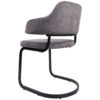 Eetkamerstoel Fox Antraciet 01 - Vintage Velvet - Afbeelding 3