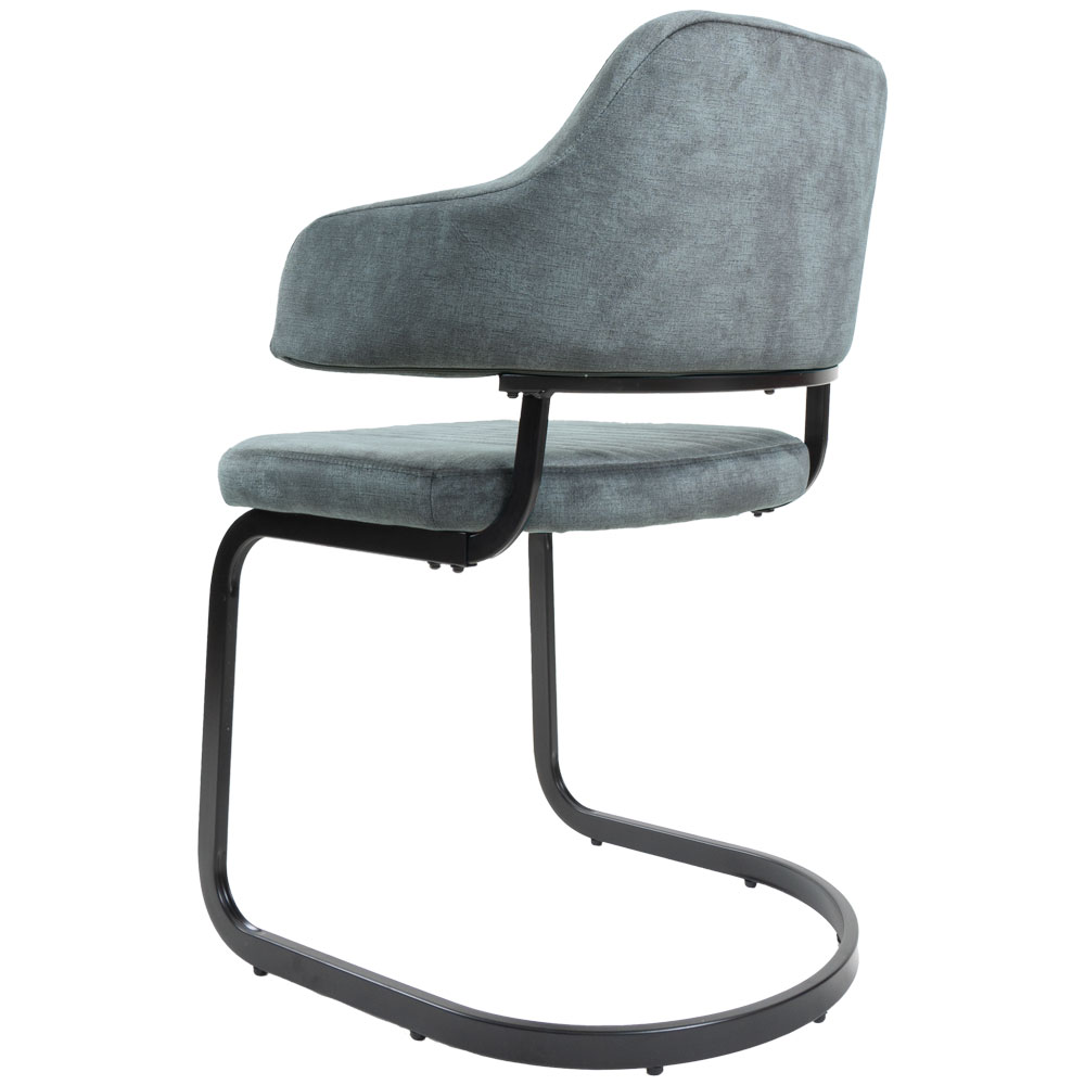 Eetkamerstoel Fox Army Green 21 - Vintage Velvet - Afbeelding 3