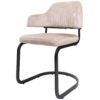 Eetkamerstoel Fox Naturel 07 - Vintage Velvet