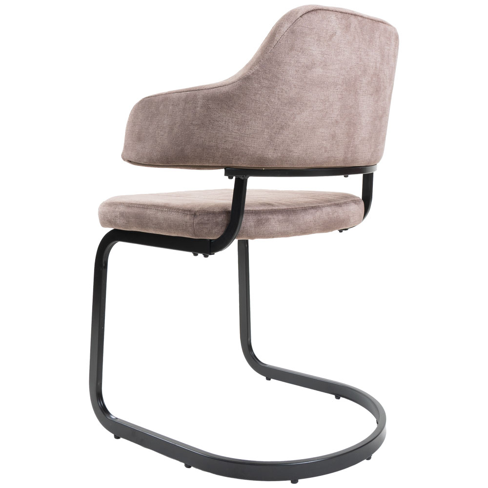 Eetkamerstoel Fox Taupe 08 - Vintage Velvet - Afbeelding 3