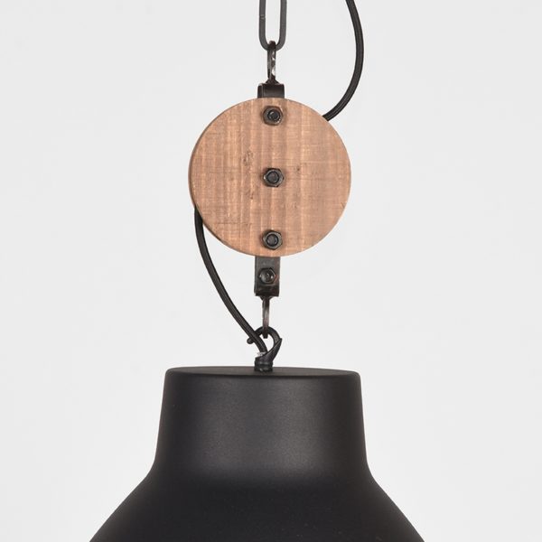 LABEL51 Hanglamp Dock - Zwart - Metaal - Afbeelding 3