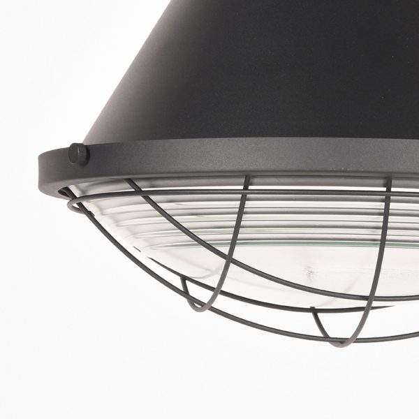 LABEL51 Hanglamp Duisburg - Zwart - Metaal - Afbeelding 2