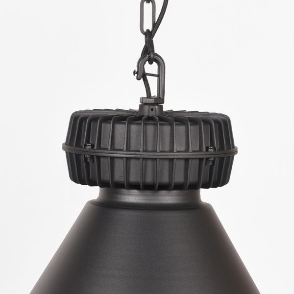 LABEL51 Hanglamp Duisburg - Zwart - Metaal - Afbeelding 3