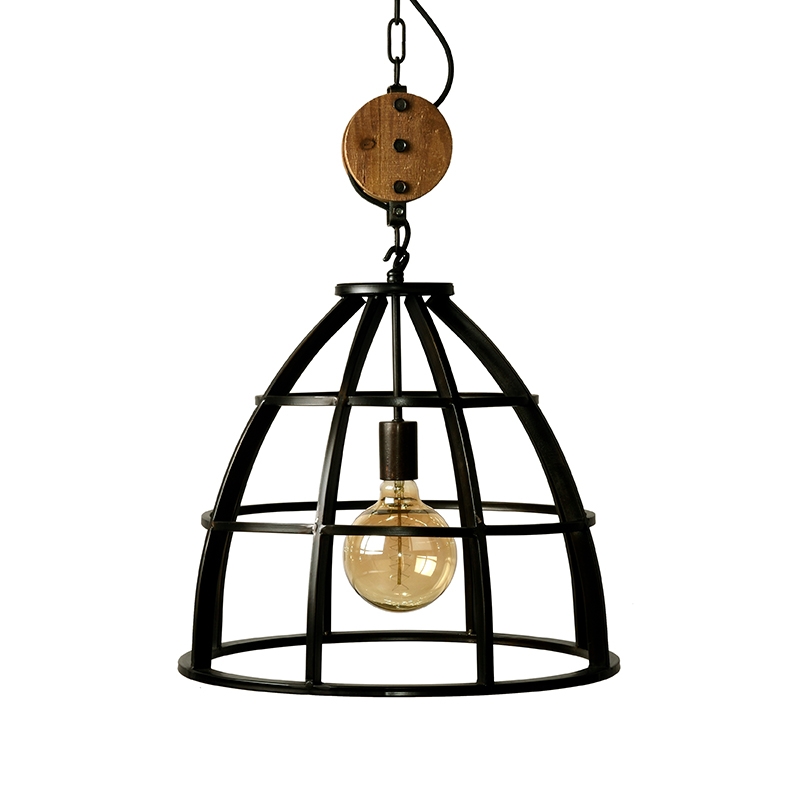 LABEL51 Hanglamp Lift - Zwart - Metaal - Afbeelding 2