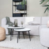 Kast Loek 210 x 80 cm - Zwart Mangohout - Afbeelding 4