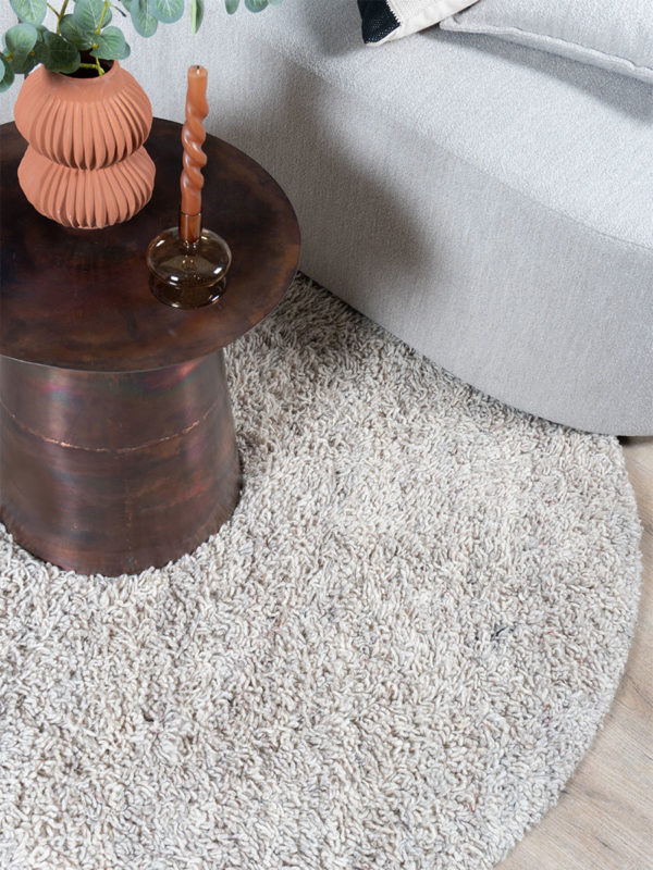 Vloerkleed Berbero Pelosa Beige 101 - ø200 cm - Afbeelding 3