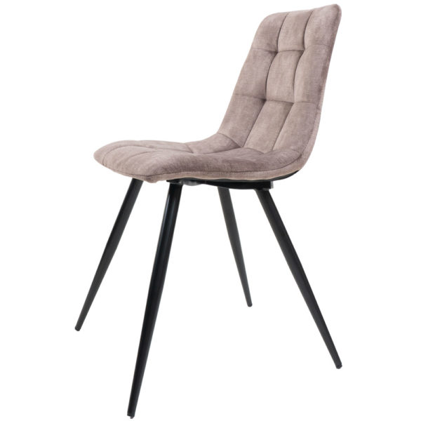 Eetkamerstoel Galgary Taupe 08 - Vintage Velvet - Afbeelding 2