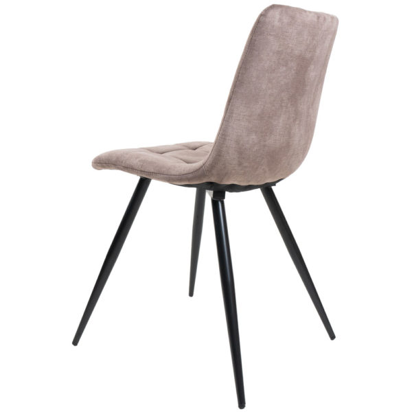 Eetkamerstoel Galgary Taupe 08 - Vintage Velvet - Afbeelding 3