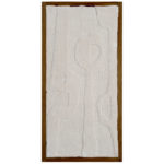 Wanddecoratie Devin Naturel - Wool Hanging 40 x 80 cm
