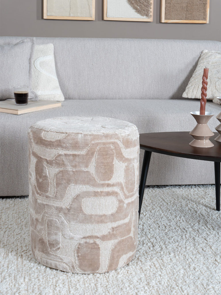 Poef Lies 50 x ø40 cm - Afbeelding 2