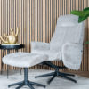 Relaxfauteuil Bindy + Hocker - Perfect Harmony - Taupe 04 - Afbeelding 3