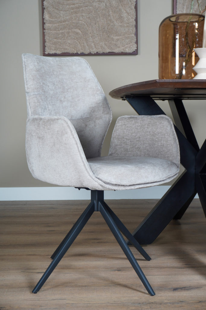 Eetkamerstoel Miley - Perfect Harmony - Taupe - Afbeelding 4