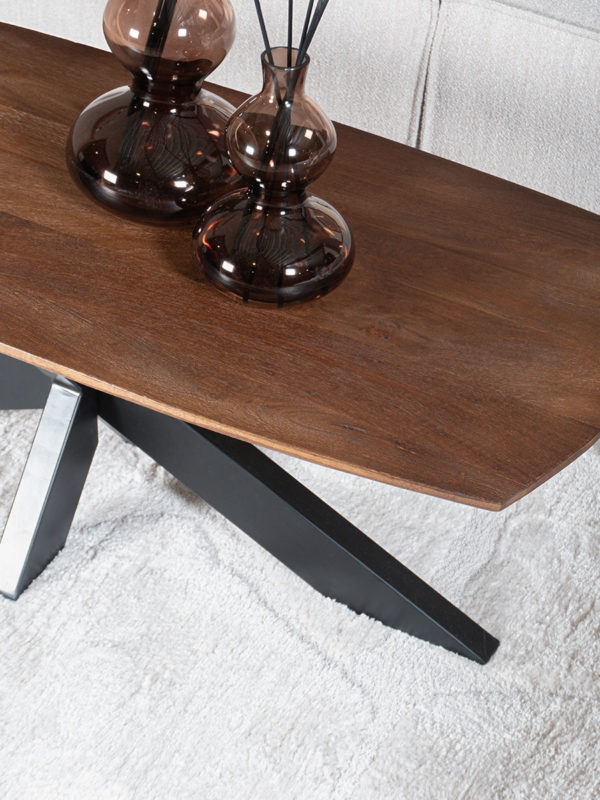 Salontafel Felix - Espresso Mangohout - 120 x 55 cm - Afbeelding 2