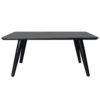 Salontafel James Zwart 110 x 60 cm