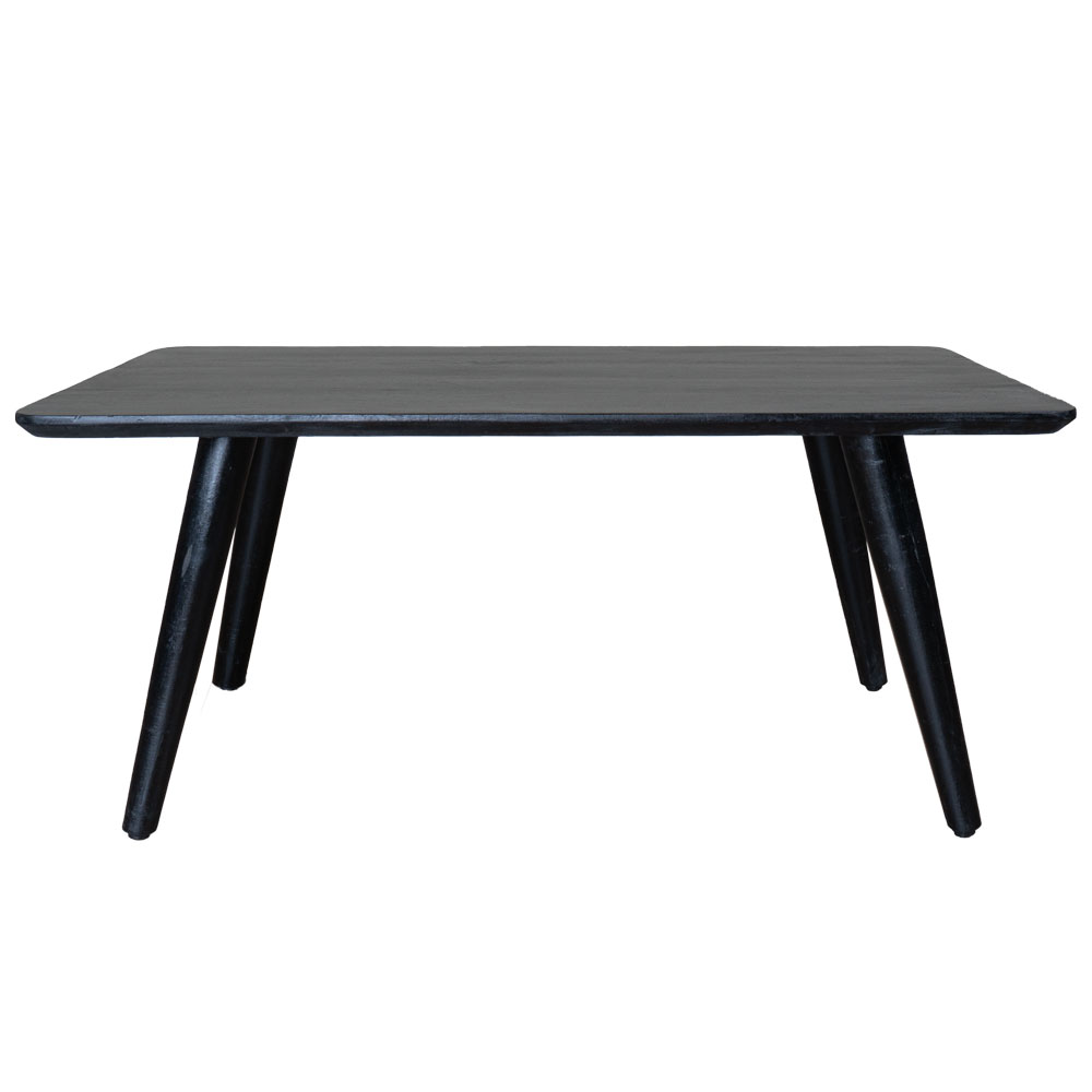 Het Steigerhouthuis Salontafel James Zwart 110 x 60 cm