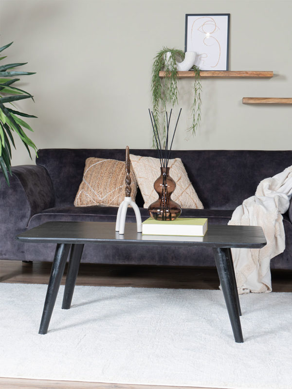 Salontafel James Zwart 110 x 60 cm - Afbeelding 3