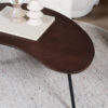 Vloerkleed Scott Donker Beige Rond ø200 cm - Afbeelding 4
