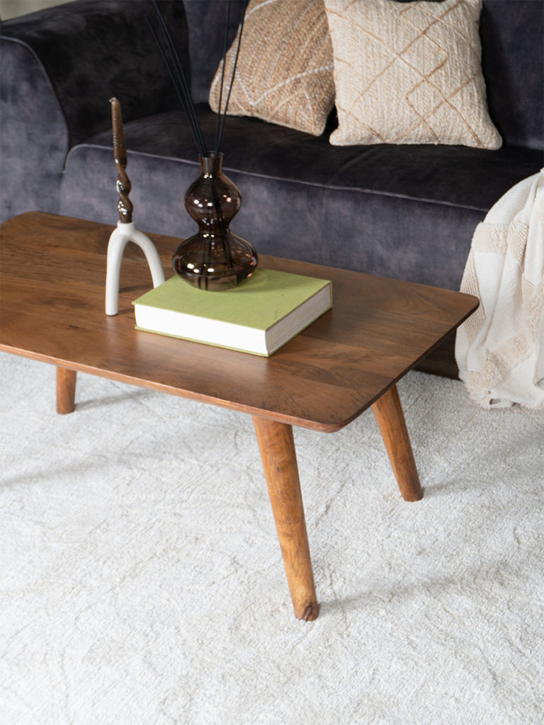 Salontafel James Bruin 110 x 60 cm - Afbeelding 2