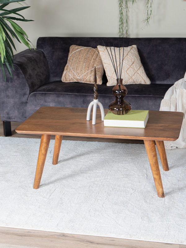 Salontafel James Bruin 110 x 60 cm - Afbeelding 3