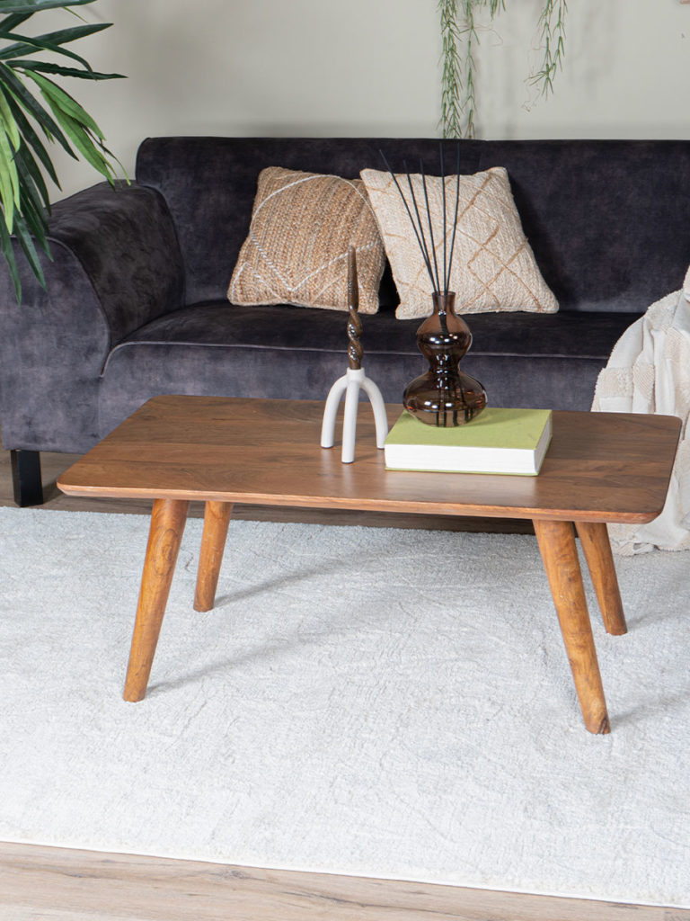 Salontafel James Bruin 110 x 60 cm - Afbeelding 3