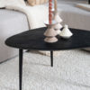 Salontafel Manon Zwart 80 x 50 cm - Afbeelding 3