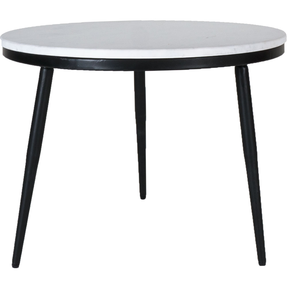 Het Steigerhouthuis Salontafel Melle - Marmer - 55 cm