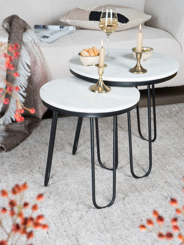 Salontafel Milan - Marmer - 49 cm - Afbeelding 3