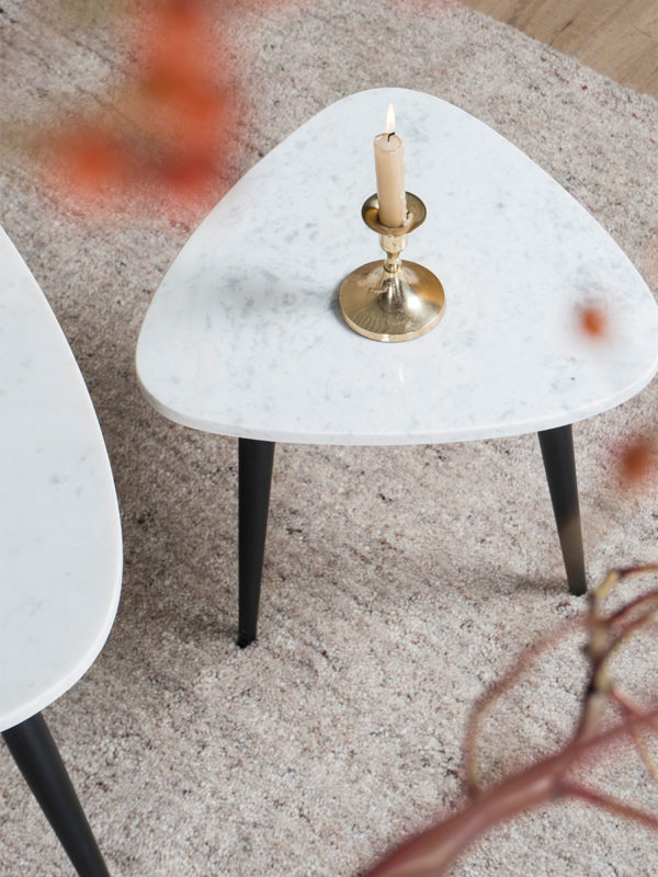 Salontafel Milou - Marmer - 55 cm - Afbeelding 3