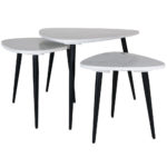 Salontafel Milou - Marmer - Set van 3