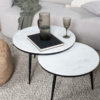 Salontafel Melle - Marmer - Set van 2 - Afbeelding 3
