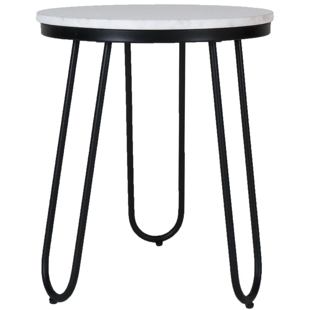 Het Steigerhouthuis Salontafel Milan - Marmer - 39 cm