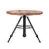 D-MAXX Salontafel Solid - Rough - Mangohout - 60 cm - Rond
