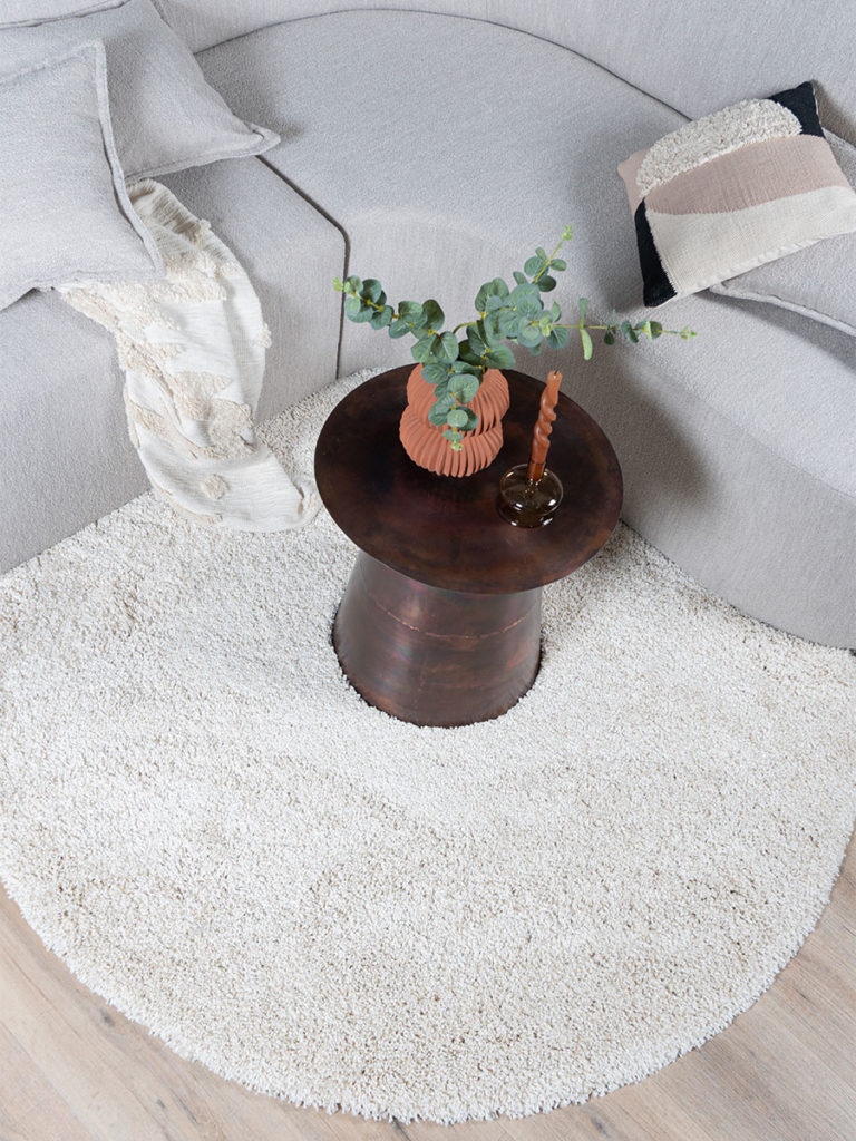 Karpet Rome Creme Rond ø160 cm - Afbeelding 2
