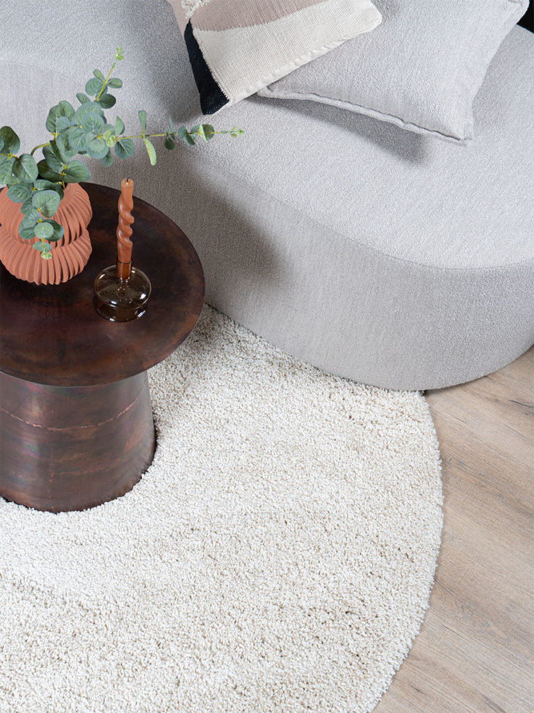 Karpet Rome Creme Rond ø160 cm - Afbeelding 4