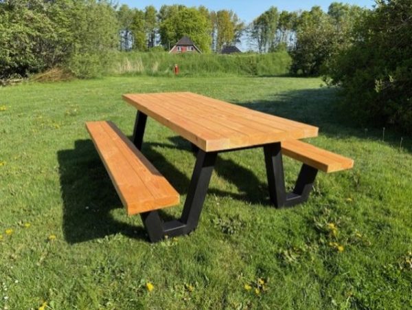 Picknicktafel Industrieel Douglas Spring - Afbeelding 6