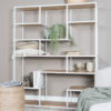 Vakkenkast Huub Wit 175 x 145 cm - Roomdivider - Afbeelding 2
