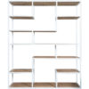 Vakkenkast Huub Wit 175 x 145 cm - Roomdivider