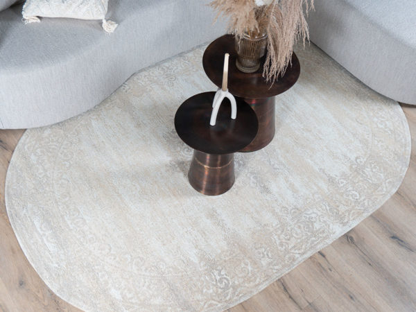 Vloerkleed Adel Medaillon Beige 26001 - Ovaal 200 x 290 cm - Afbeelding 2