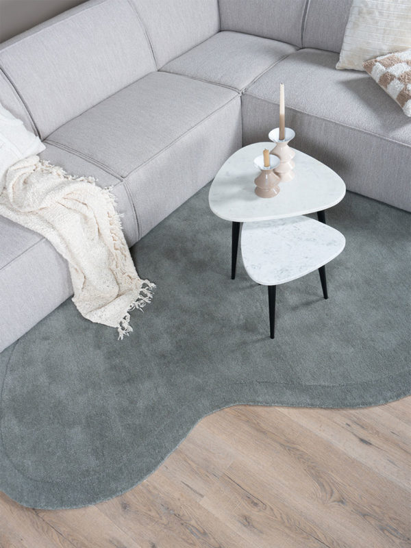 Vloerkleed Conga Taupe - Organisch 160 x 230 cm - Afbeelding 3