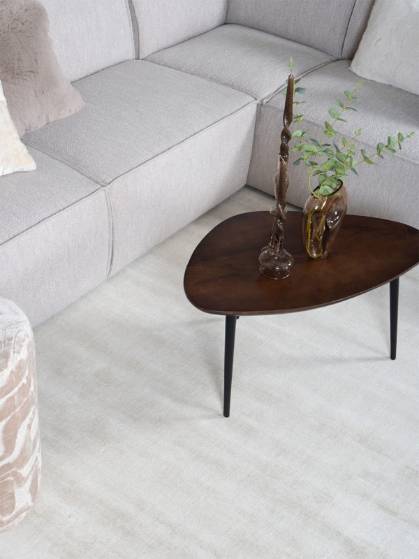Vloerkleed Cos - Viscose Ivory 160 x 230 cm - Afbeelding 2