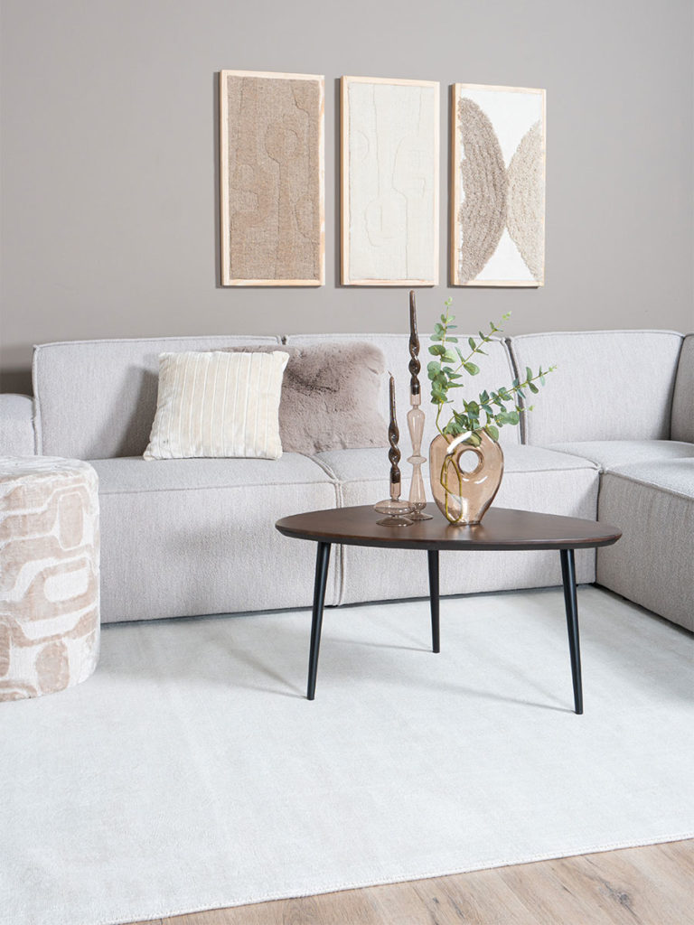 Vloerkleed Cos - Viscose Ivory 200 x 280 cm - Afbeelding 3