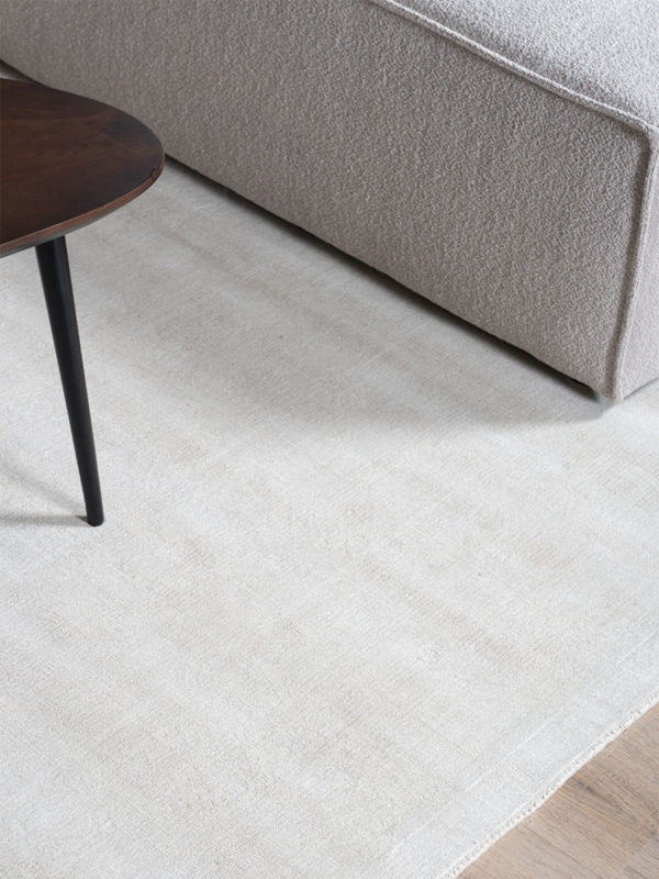 Vloerkleed Cos - Viscose Ivory 160 x 230 cm - Afbeelding 5
