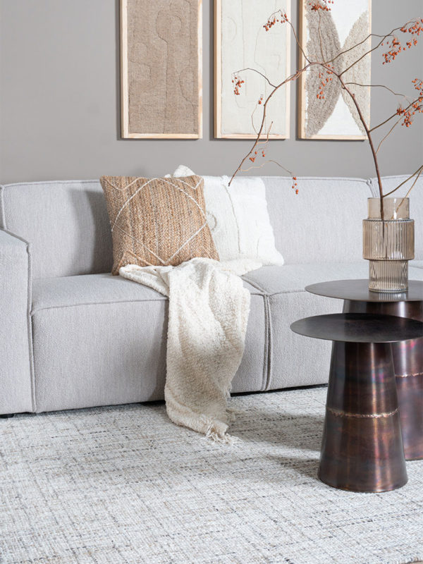 Vloerkleed Cross Beige - 200 x 280 cm - Afbeelding 3