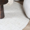 Vloerkleed Cross Light Beige - Rond ø160 cm - Afbeelding 2