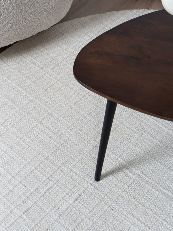 Vloerkleed Cross Naturel - Rond ø200 cm - Afbeelding 4