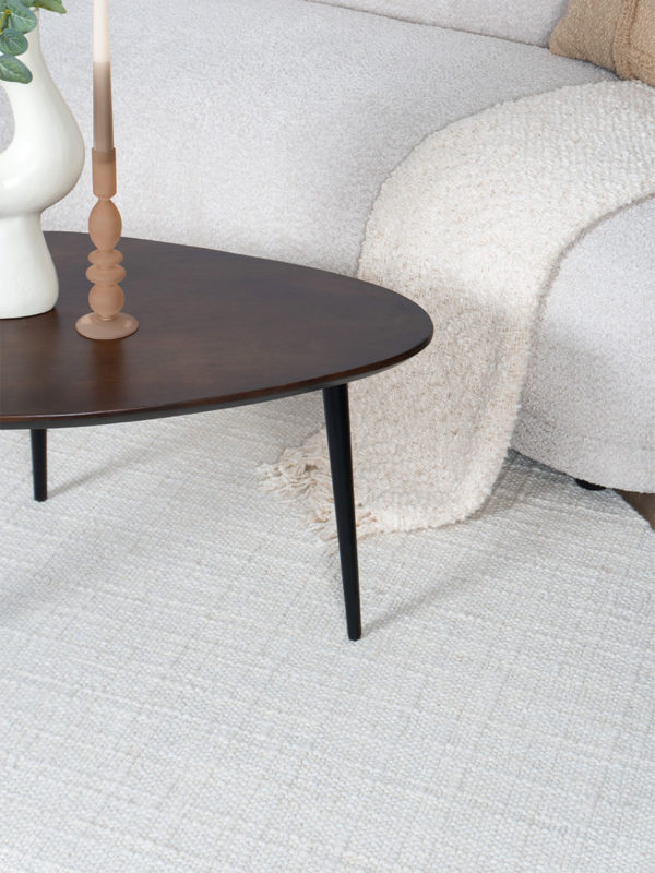 Vloerkleed Cross Naturel - Rond ø200 cm - Afbeelding 2