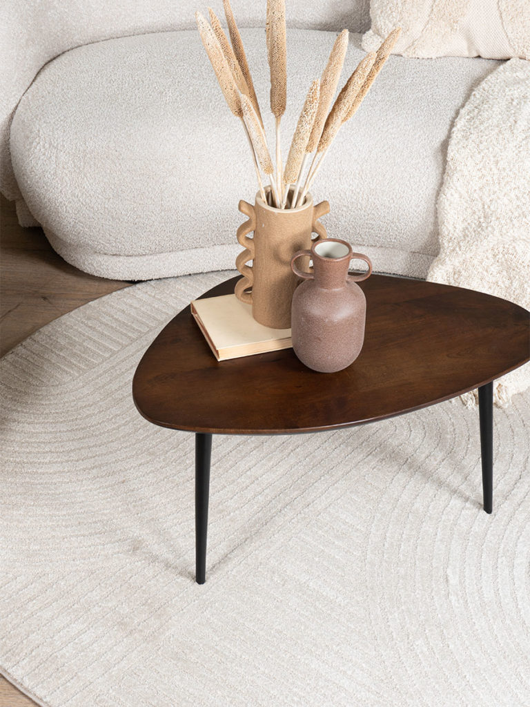 Salontafel Manon Bruin 80 x 50 cm - Afbeelding 4