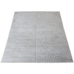 Vloerkleed Ella Grey 140 x 200 cm