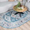 Vloerkleed Laria Blue 4 - Ovaal 200 x 290 cm - Afbeelding 4