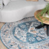 Vloerkleed Laria Blue 4 - Ovaal 200 x 290 cm - Afbeelding 2